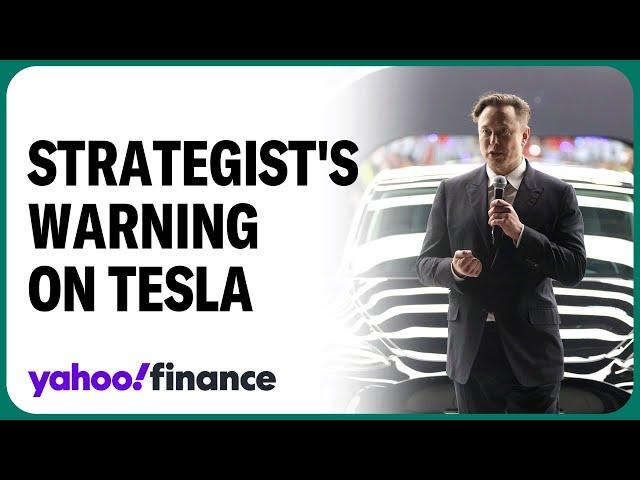 Tesla looks like a meme stock, strategist says: 'Be careful'