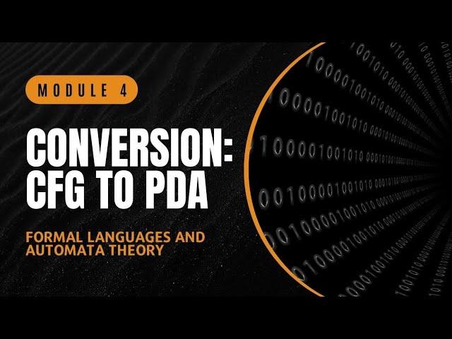 Equivalence of PDA and CFG: CFG to PDA | CST301 | FLAT MODULE 4 | KTU | Anna Thomas | SJCET