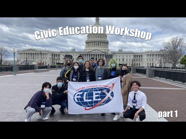 A week in Washington DC | CEW - Civic Education Workshop | FLEX program | VLOG#9