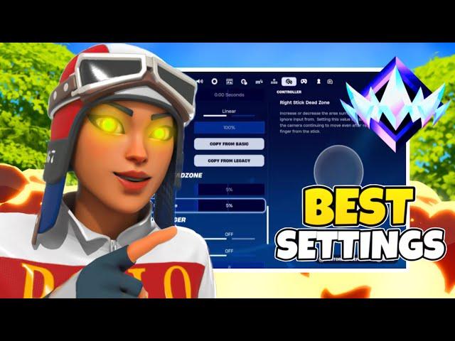 Fortnite RANKED UNREAL! + NEW BEST Chapter 2 OG CONTROLLER SETTINGS