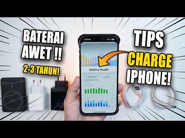 Tips Ngecas iPhone dan Menjaga Battery Health Agar Tetap Awet