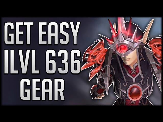 How To Get SUPER EASY ilvl 606-636 Gear with Spark of Omens