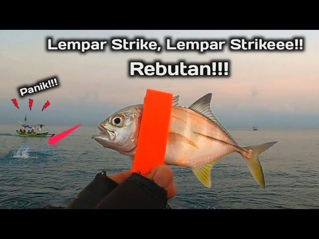 NYAMPE SPOT AIR MENDIDIH!! LEMPAR LANGSUNG STRIKE! I Ultralight Fishing Bali Indonesia