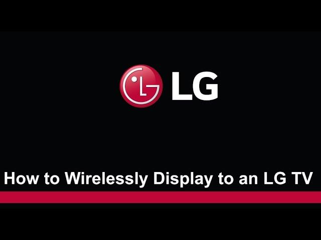How to connect laptop to LG TV 2023