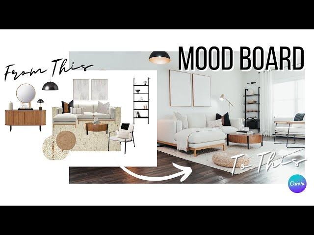 INTERIOR DESIGN | HOW TO CREATE A MOOD BOARD - Step By Step Guide