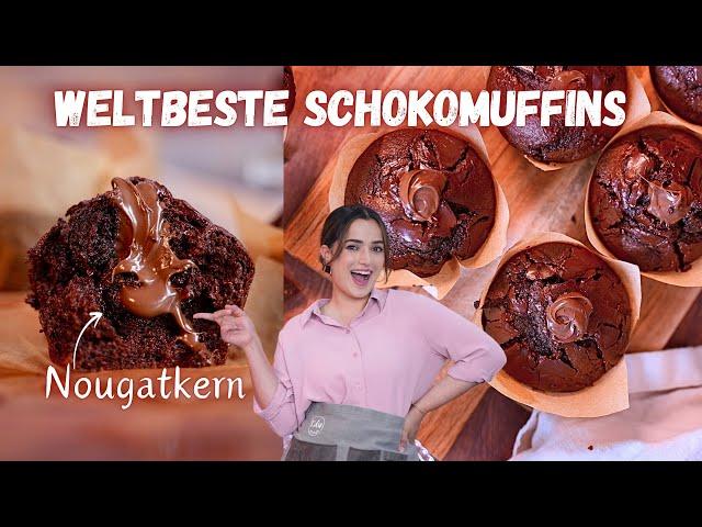 12 MINUTEN TRIPLE-CHOC MUFFINS  I ohne Küchenmaschine - Das genialste Muffin Rezept