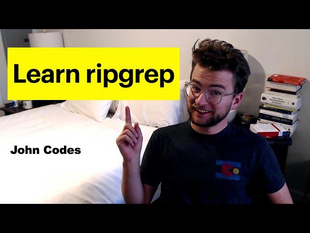 Learn ripgrep [terminal tutorial #1]