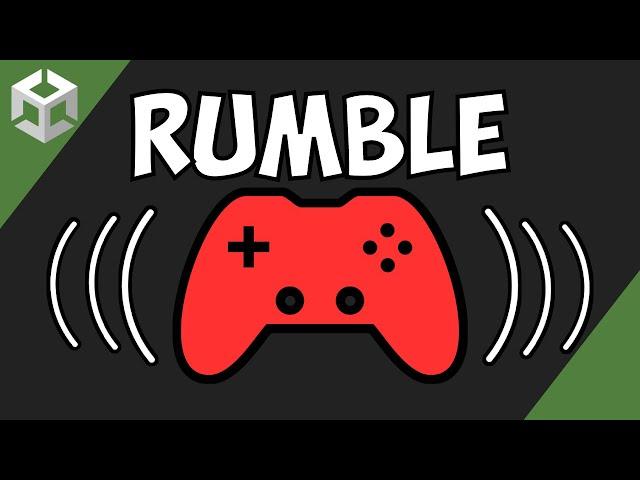 Add Gamepad RUMBLE with Input System | Easy Unity Tutorial