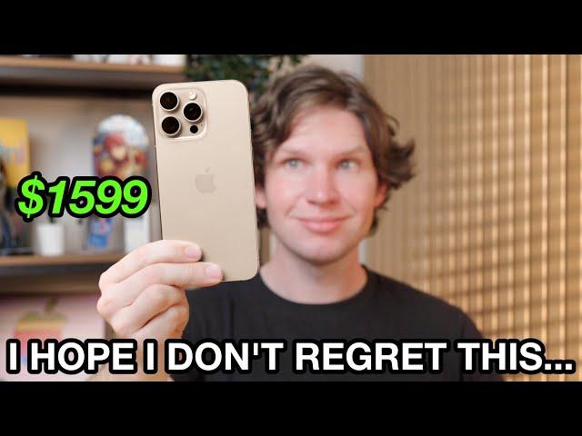 Why I Spent $1600 on the iPhone 16 Pro Max...