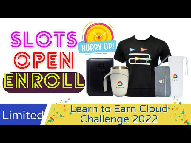 Earn Learn to Earn Cloud Data Challenge slots open Hurry up !!