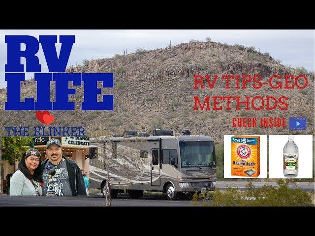 HOW TO UNCLOG YOUR DRAIN NATURALLY | RV TIPS -GEO METHOD