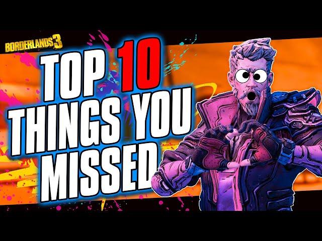 Borderlands 3 | TOP 10 Features You Might Have Missed