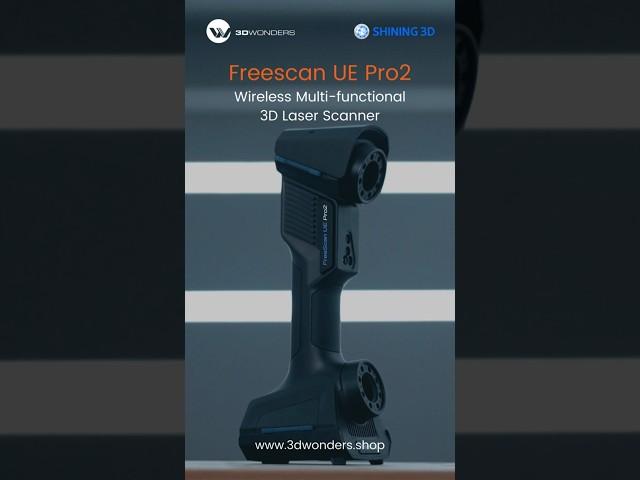 FreeScan UE Pro2 – Wireless Metrology 3D Laser Scanner