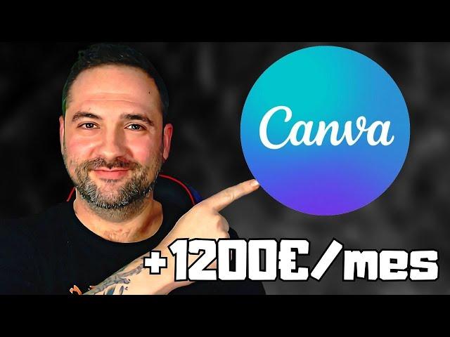 Obtén +1200€ por mes Usando Canva 30 Minutos Al Dia (10 Maneras De Ganar Dinero Con Canva)