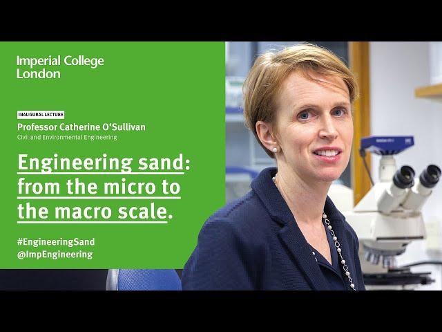 Engineering sand: from the micro to the macro scale