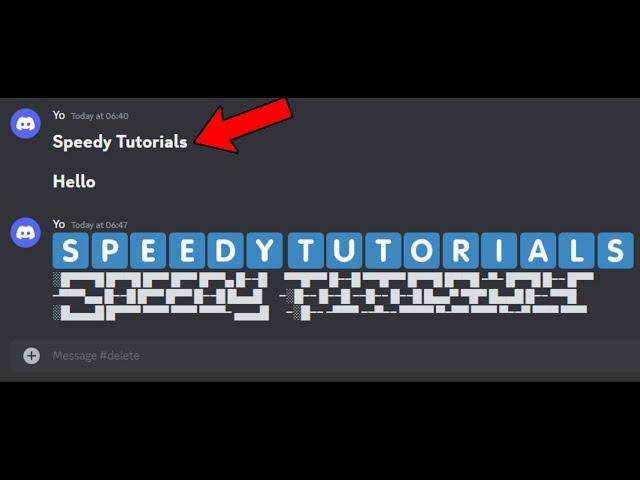 How To Make Text Bigger in Discord