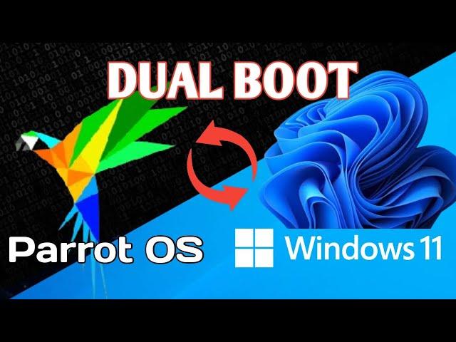 Parrot OS Dual Boot with Windows 11 step-by-step | #ParrotOS