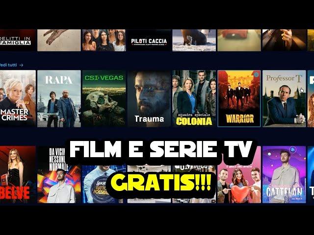 Come vedere film e serie tv GRATIS!