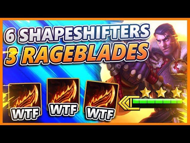 *6 SHAPESHIFTERS* INSANE ATTACK SPEED (10 CHAMPION TEAMCOMP) - BunnyFuFuu TFT