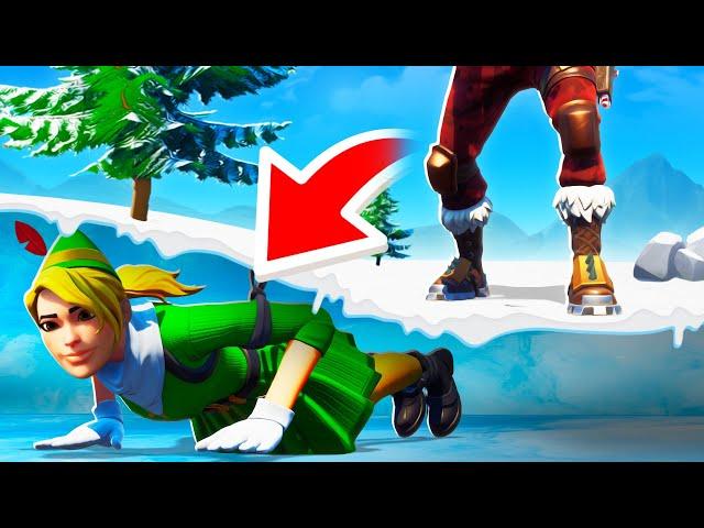 Elle TRICHE pour GAGNER dans la NEIGE de ce CACHE CACHE ! (Créatif Fortnite Saison 5)