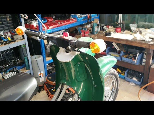 Simson Schwalbe KR51/2 billardgrün #1 - Motorschaden u Zündung defekt - was nun? ‍️