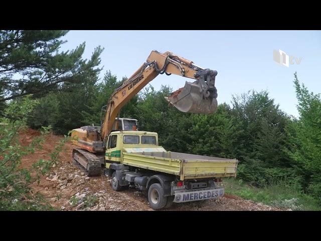 Fillojnë punimet në rrugën e quajtur “Te pishat” në Lubishtë