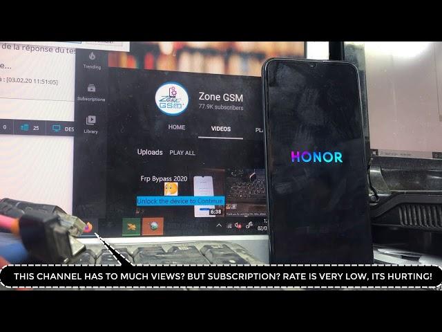 Honor 10 Lite (hry-lx2) Bypass FRP Lock Google Account (Android 9) (Emui 9.0.1)  FRP. Honor