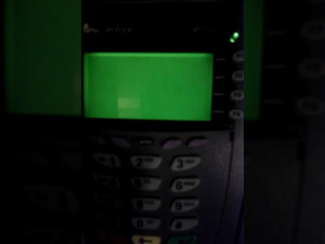 VERIFONE VX510 POS TAMPER MESSAGE REMOVAL