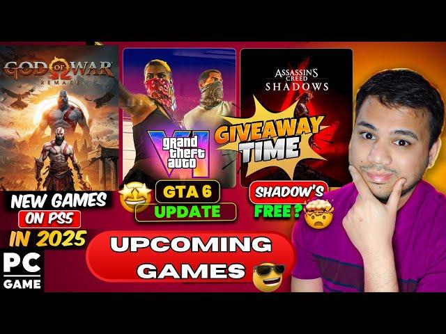 PS5 Jailbreak & Get a Free Game! AC Shadows & GTA 6, New God of War & Upcoming PS4/PS5/PC Games 2025