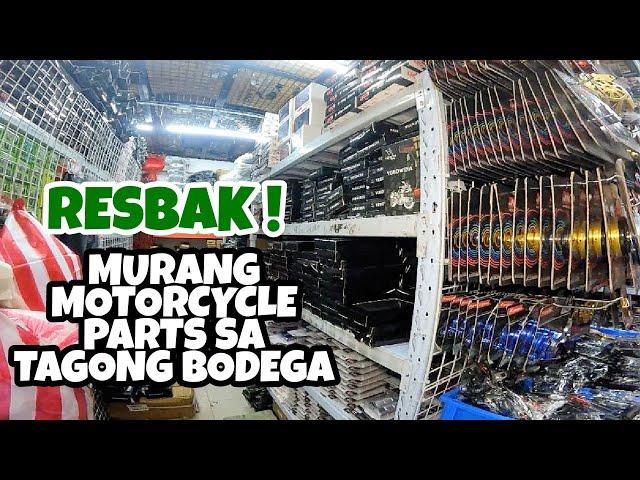 MURANG MOTORCYCLE PARTS SA TAGONG BODEGA NG DIVISORIA 999