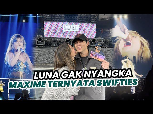 LARI-LARI DI KONSERNYA TAYLOR SWIFT LUNA DAN MAXIME KAGET SEBANYAK INI ORANG NONTON DI JEPANG