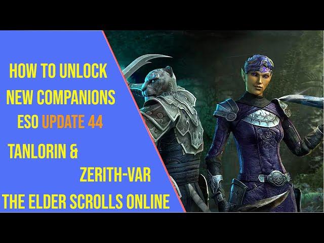 How to Unlock New Companions in ESO Update 44