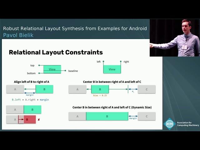 Robust Relational Layout Synthesis from Examples for Android