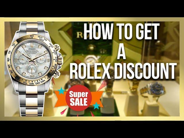 Top 5 tricks to get a discount when buying a Rolex | Can you get a discount from Rolex? Watch Divine