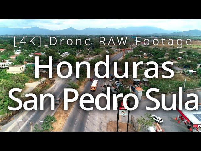 Honduras Drone_San Pedro Sula, 2019 | HD Stock Drone Video