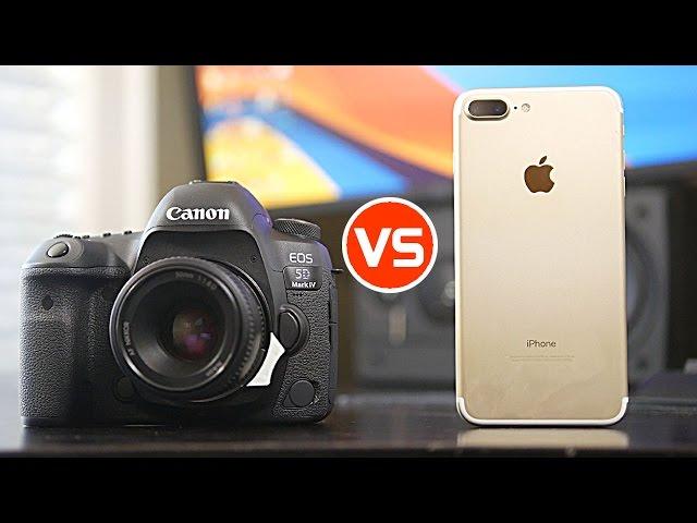 Depth of Field Comparison - iPhone 7 Plus vs Canon 5D Mark iV