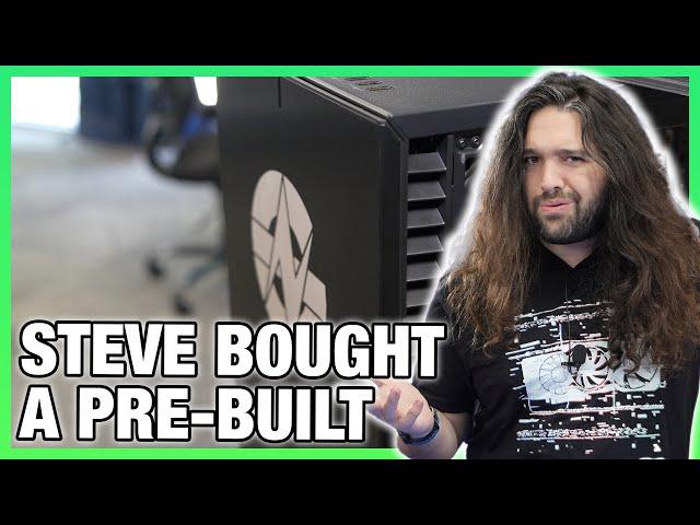 Steve Unironically Buys a Pre-Built to Use | Puget Systems Build