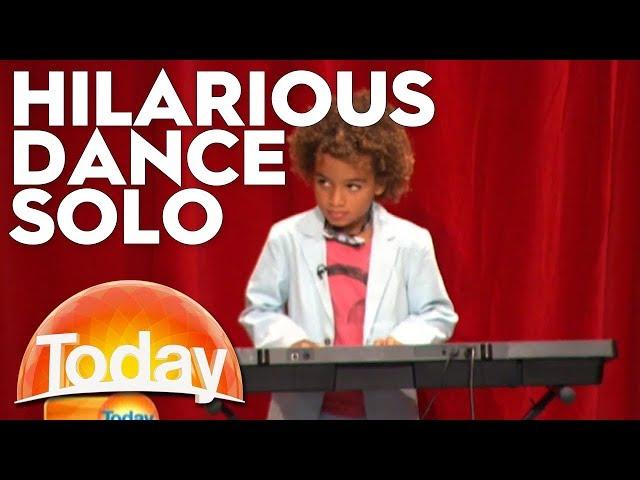 Kid's Hilarious Weird Dance Solo | TODAY Show Australia