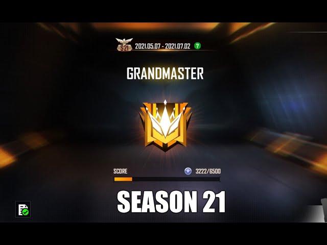 Ranked Season 21 || Road To Grandmaster Without Double Rank Tokens Within 16 Hours|| Arpit98