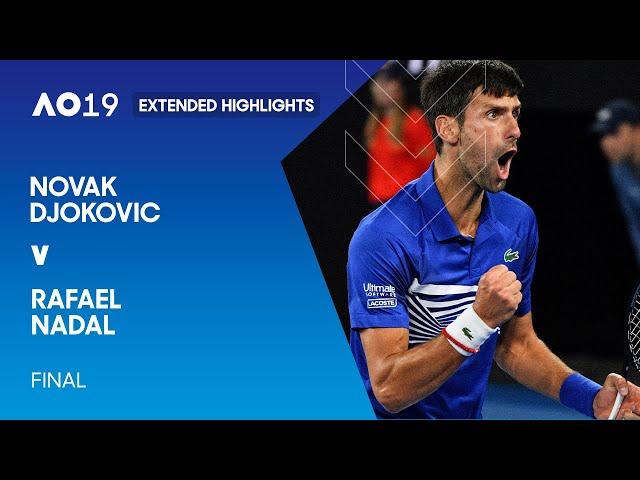 Rafael Nadal v Novak Djokovic Extended Highlights | Australian Open 2019 Final