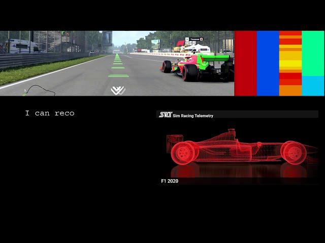 SHARK music - F1 2020 game and SRT Sim Racing Telemetry analysis tool