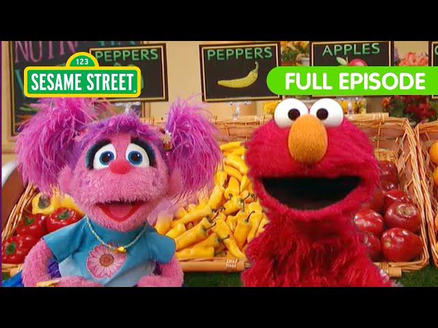 Elmo, Abby, and Cookie Monster Play Grocery Games | Sesame Street Full Episode