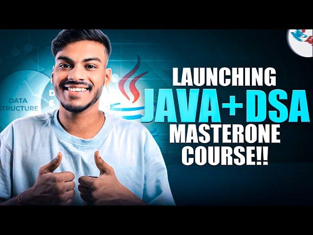 Launching Java + DSA MasterOne Course in Telugu | A TO Z Course