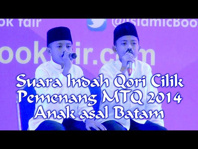 SUARA INDAH QORI CILIK ASAL BATAM PEMENANG MTQ 2014