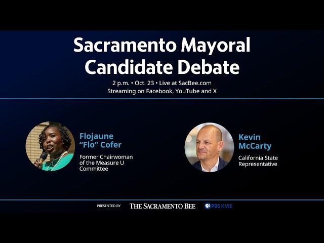 Sacramento Mayoral Candidate Debate