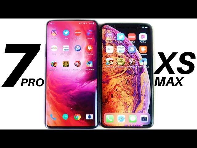 OnePlus 7 Pro vs iPhone XS Max Speed Test