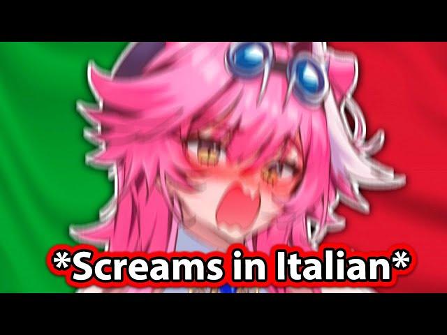 Raora Got Scared So Hard She Started To Scream In Italian...