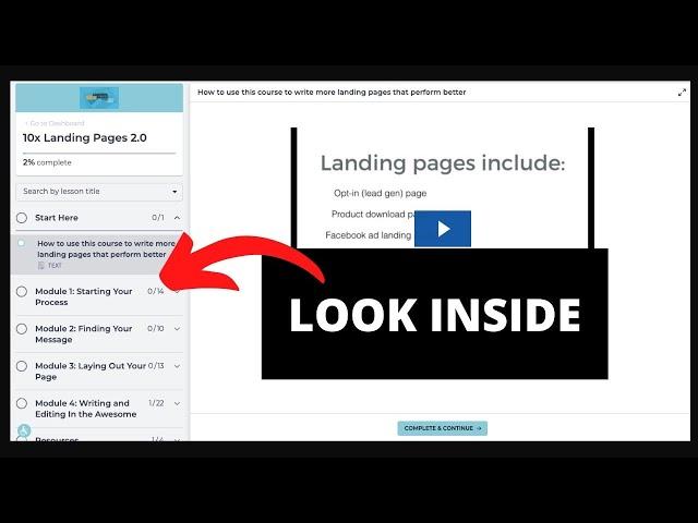 Copywriting Course Review (COPYHACKERS 10X Landing Page Course) Inside Look