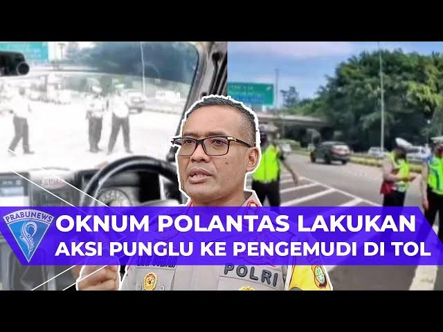 Viral Oknum Polantas Lakukan Pungli ke Pengemudi Mobil di Tol Halim, Pihak Kepolisian Angkat Bicara