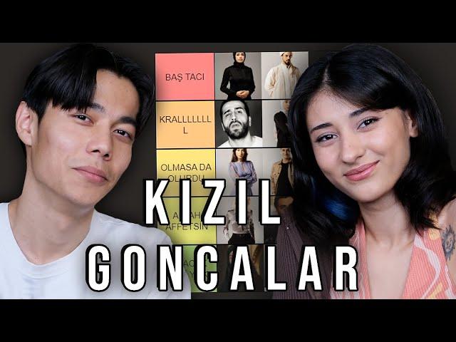 KIZIL GONCALAR OYUNCU SIRALAMASI / Tier List @Merbemio